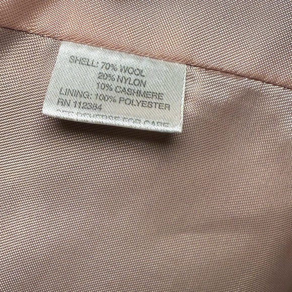 Calvin Klein Women's Wool Peacoat with Pink Lining Size 14 - Picture 9 of 9